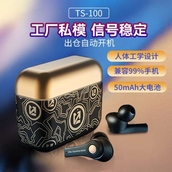

true wirels sports bluetooth 5.0 tws in ear subofer graffiti headset
