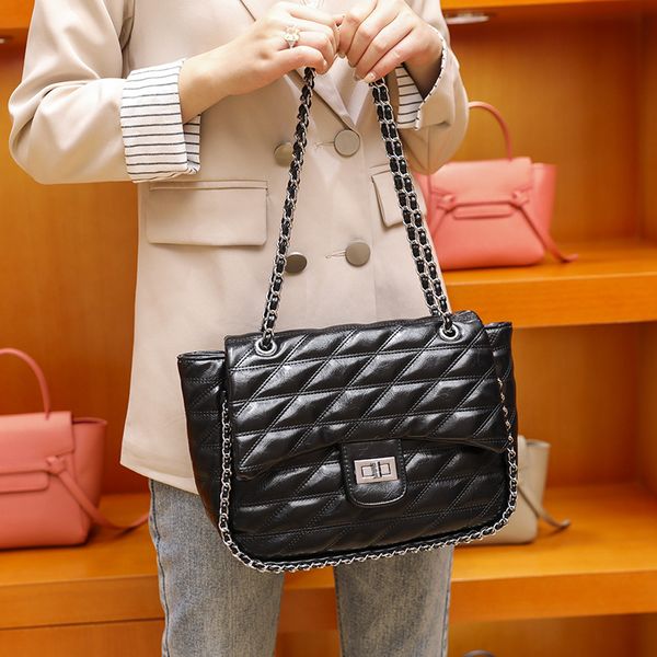 

2020 new bags womens elegant spot cross-border crossbody small square bag versatile european and american one-shoulder plaid womens small ba