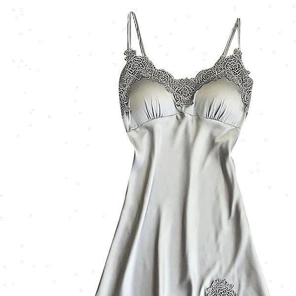 

lingerie pajamas for women kigurumi home clothes nightie lace pad nightwear underwear robe babydoll sleepwear, Black;gray