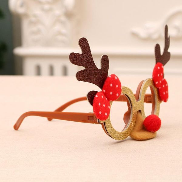 

christmas decorations 2021 year family party glasses decoration children gift for home ornaments xmas noel navidad1