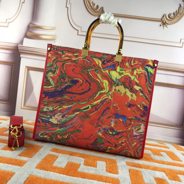 

2022 new graffiti print tote