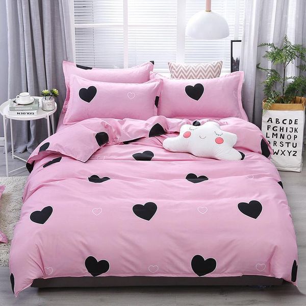 

42 4pcs girl boy kid bed cover set duvet cover child bed sheets and pillowcases comforter bedding set1