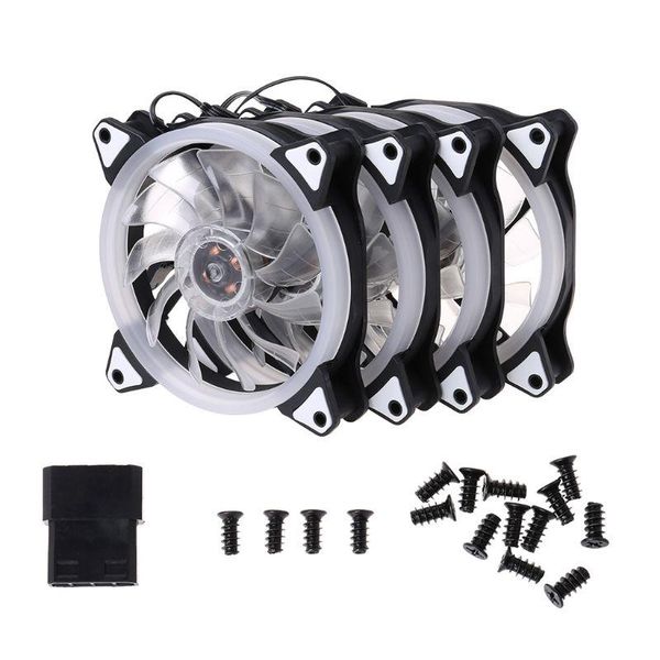 

1set 120mm computer pc lapcase cooling fan adjustable rgb led light cooler