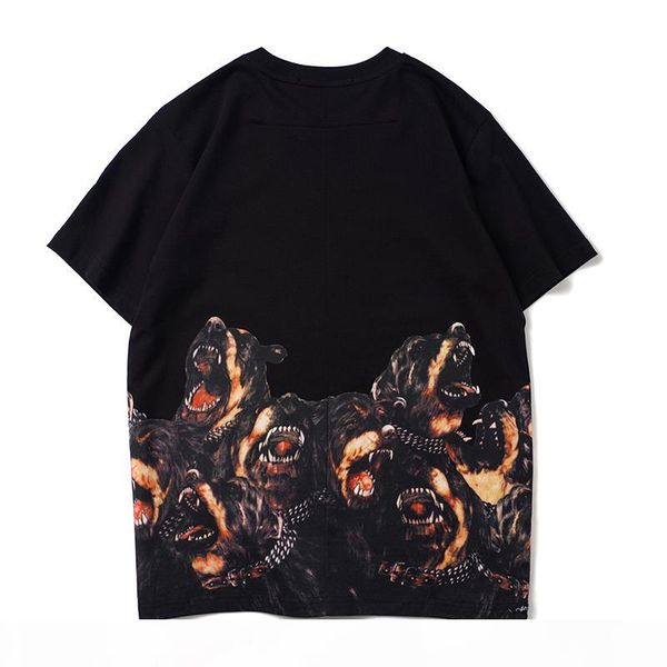 

hip round women men mens hop print fashion shirt qualitycouples dog neck short sleeve high t t cotton shirt tees tfnmj, Black
