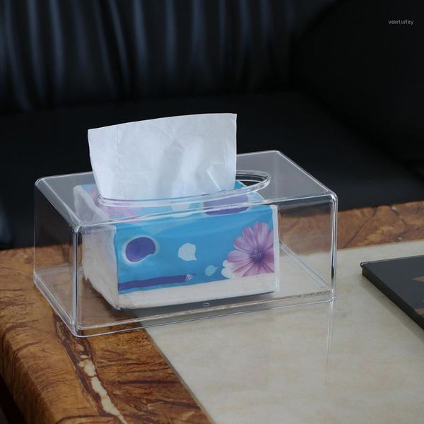 

tissue boxes & napkins creative retro transparent bath/toilet paper container for home kitchen houseware decor1