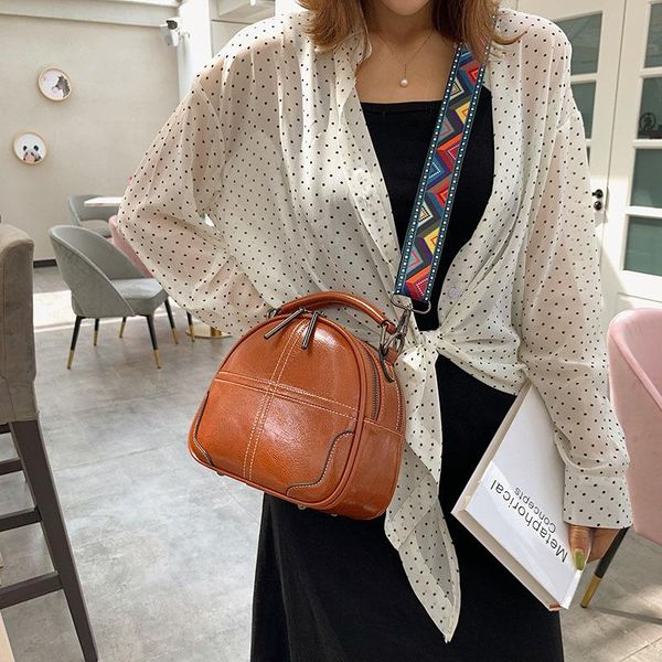 

cross body style women's small bag fashion texture shoulder