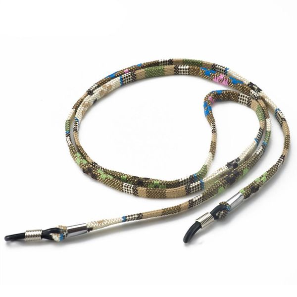 

70cm retro eyeglass sunglasses cotton neck string cord retainer strap eyewear lanyard holder with sile loop glasses chain h bbyxgg