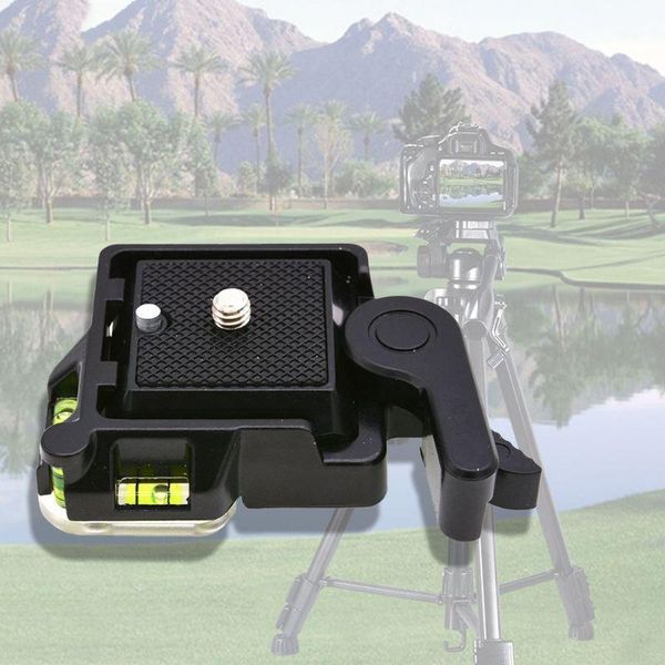 

qr-40 metal quick release plate clamp mount base holder for dslr camera stand1