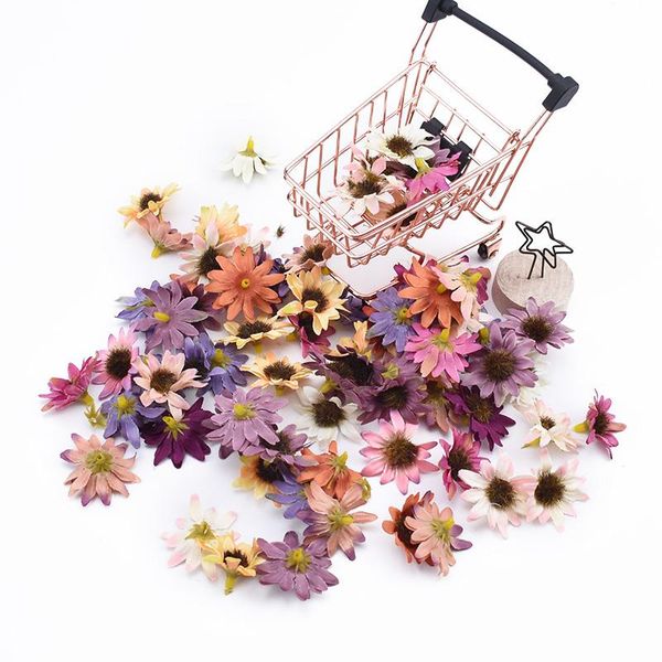 

10 20 mini daisy stamen декоративные цветы венок рождественские украшения для домашних аксессуаров diy подарки искусственные цветы jlltli bd