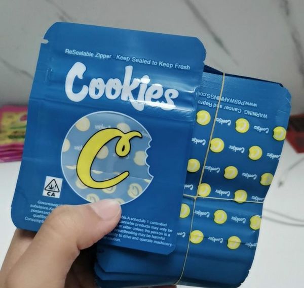 

bags bag connected bag cookies packaging size 8th cookies bags mylar 3.5g 420 childproof 3.5g-1/8 sf california packing wmtqw