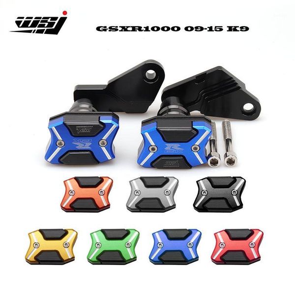 

parts motorcycle cnc aluminum frame sliders crash protector falling protection for gsxr1000 k9 gsxr 1000 2009-2021 10 11 12 13 14 151