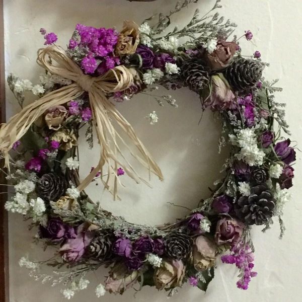 

decorative flowers & wreaths diy original rose mixed color love grass full of starfish stem vine garlands pine nuts are decorated dry flower