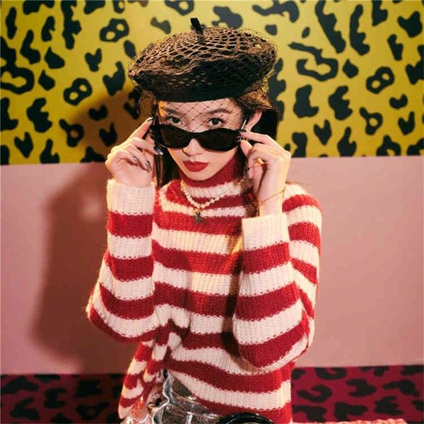

80% off wholesale new butterfly plate sunglasses jingtian's same small frame sunglasses signatureb1u, White;black