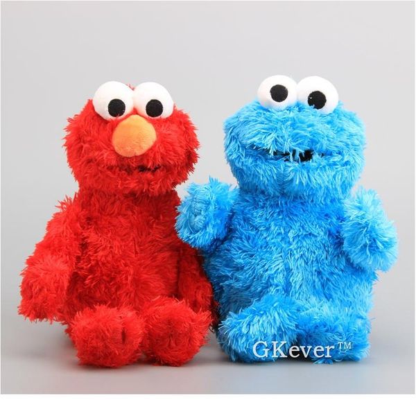 

высокое качество seaname street elmo cookie monster мягкие плюшевые игрушки куклы 30-33 см дети educatio wmtbnq