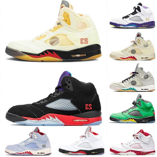 

2021 stock with socks 2021 x jumpman 5 5s basketball shoes retroÂ white off sail fire red mens oregon ducks trainers sneakers