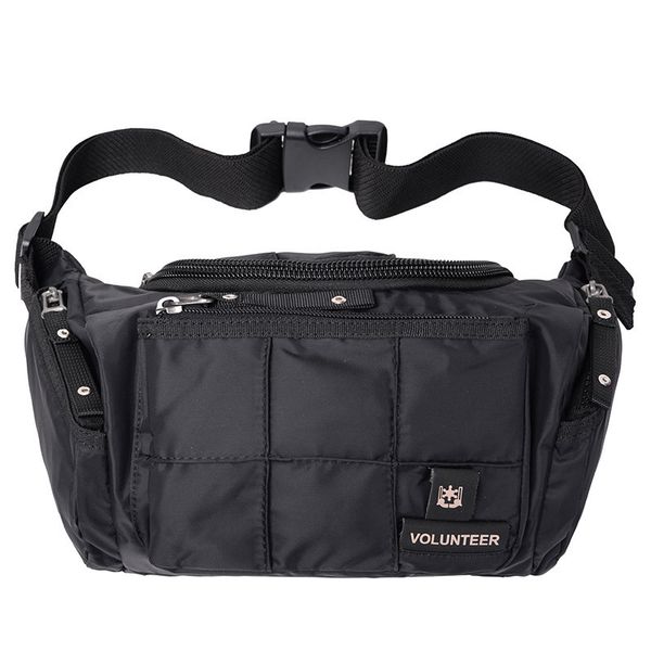 

customize crossbody bags men chest bag multifunction short trip water repellent shoulder bag male casual messengers bag, Black;red