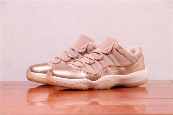 

аутентичные jumpman 11s low cut jumpman 11 low columbia rose gold basketball shoes бесплатная доставка спортивная обувь с коробкой