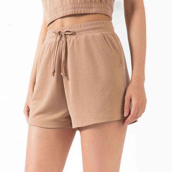 

women's pants capris summer lace up loose short's hip lifting running sports fitns fashion leisure yoga short, Black;white