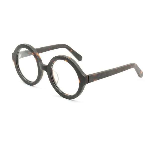 

fashion sunglasses frames cubojue round eyeglasses frame male tortoise glasses men vintage nerd spectacles for reading myopia prescription a, Black