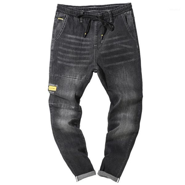 

new jeans denim loose plus size -7xl men's denim pants design casual men loose stretch harem pants1, Blue