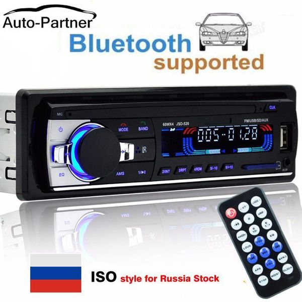 

car radio bluetooth 1din car stereo player autoradio phone aux in mp3 fm/usb/radio with remote control1