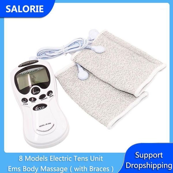 

health herald digital therapy machine tens ems acupuncture body massager electric neck massagers muscle stimulator physiotherapy1