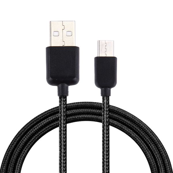 

1 м usb-c типа c до usb 20 нейлоновых тканых данных синхронизации зарядного кабеля для galaxy s8 s8 lg g6 huawei p10 p10 plus xiaomi mi6 max