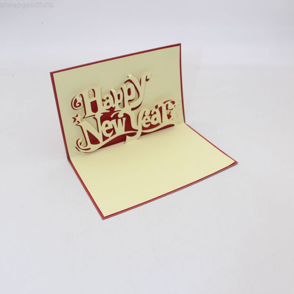 

pop laser up sale cut 3d vintage postcards happy new year greeting thank you cards