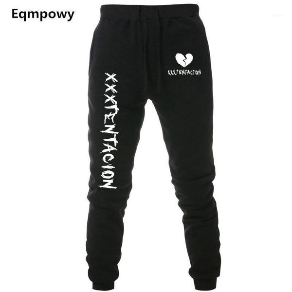 

xxxtentacion men's fitness joggers track pants men trousers hip hop casual pants 2018 autumn fleece thickening skinny sweatpants1, Black