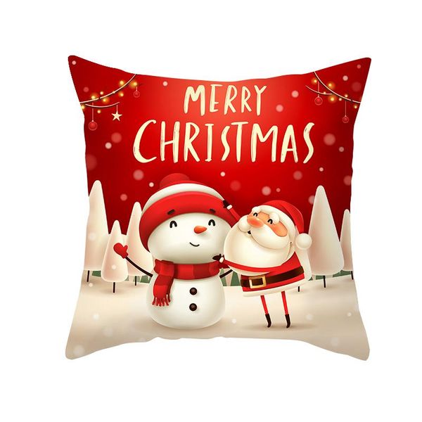 

luanqi рождественские украшения для дома диван обложка подушка крышка xmas подарок natal 2020 ноэль с новым годом украшения подушка джеллайг