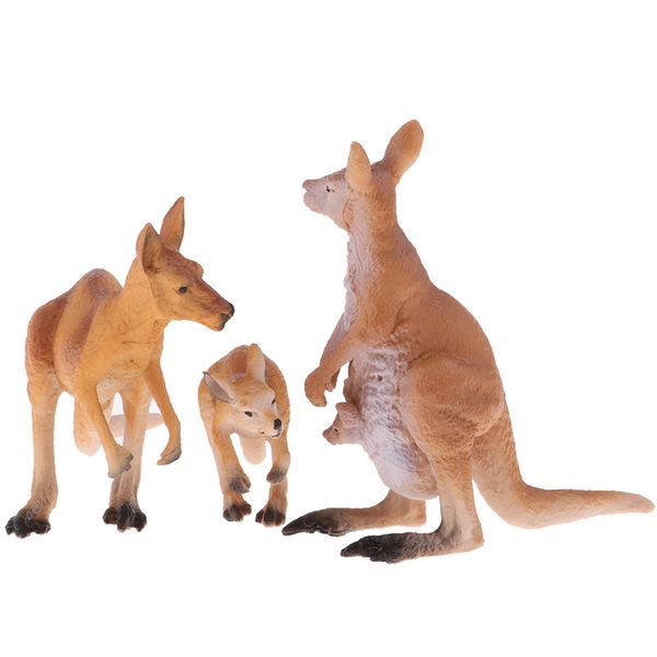 

action model figure wild toy kangaroo animal ornaments collectibles