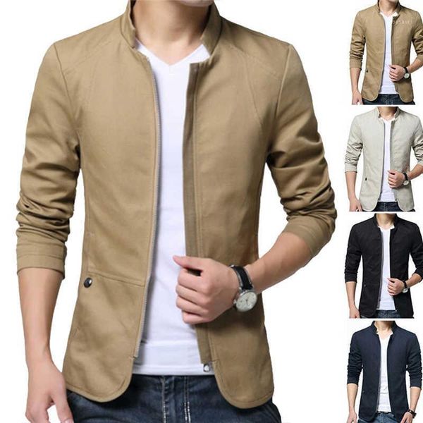 

jacket fit one coat men slim suit button formal casual blazer business1, Black;brown