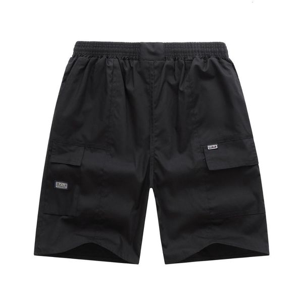 

straight trousers summer large -3xl men multi pocket shorts men's hip hop casual short plus size, White;black