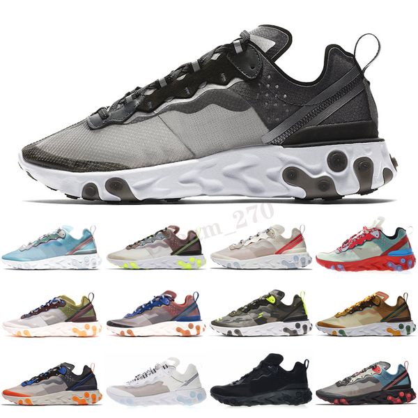 

2020 tour 55 mens run shoes men women orange peel sail triple black white taped seams trainers sports sneakers
