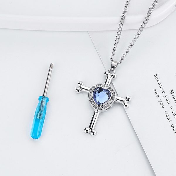 

кросс ожерелье мода алмазные драгоценные камни сердца кулон, Silver