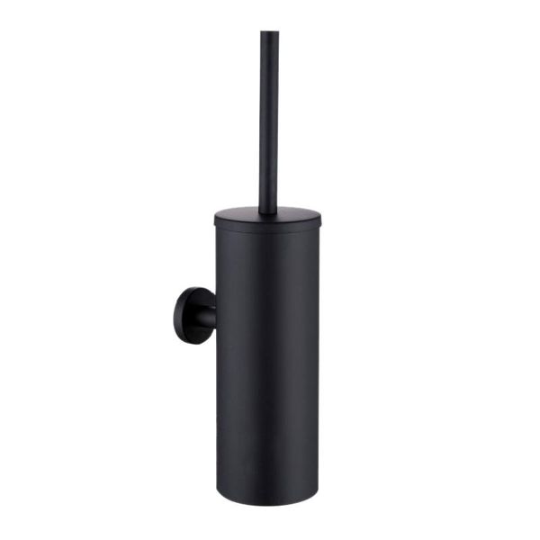 

bathroom toilet brush holder mablack, 304 stainless steel toilet brush wall mounted for bathroom storage and organization