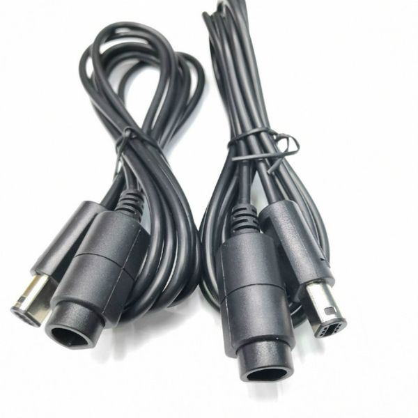 6FT 1,8 м Никелированный удлинительный кабель свинцовый шнур для Nintendo GameCube GC NGC Wii контроллер игры