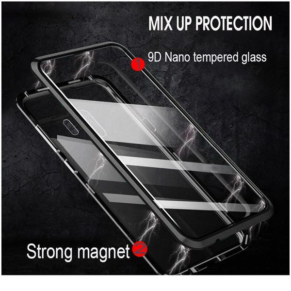 

360 magnetic adsorption metal case for oppo realme 7 6 5i reno 4 3 pro lite a9 a5 a31 a11x 202 bbyqot