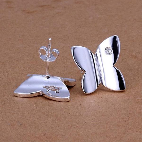 

new listing silver color simple wild charm butterfly earrings selling burst models fashion classic jewelry h bbyqra, Golden
