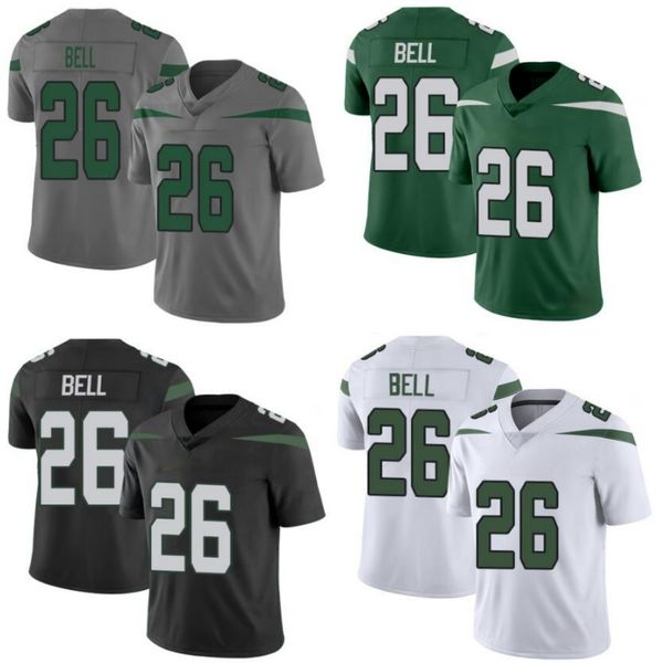 

мужчины # 26 le'veon белл мужские женщины молодежный джерси, Black;red