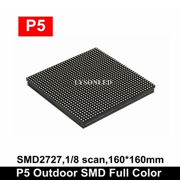 

display full color 160x160mm p5 outdoor smd led module for ph5mm exterior advertising video screen(p5 p6 p8 p10 have stock)