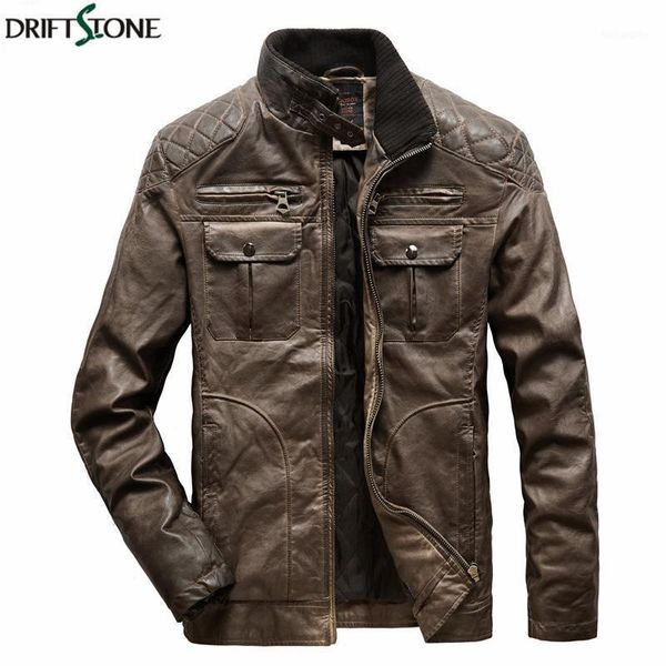 

winter warm leather jacket men motorcycle biker pu leather coat fashion thicken cotton filling jacket man outerwear1, Black;brown