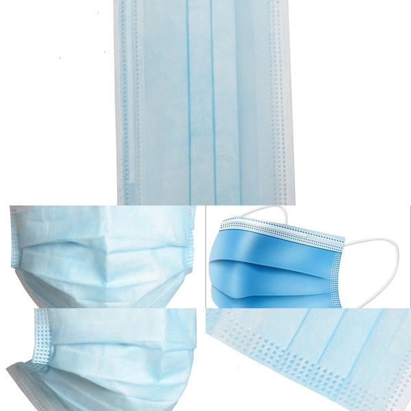 

to 3 ply shipping us 3-7 days disposable masks dustproof nonwoven face mouth mascheri breathing protective safoutletfyro