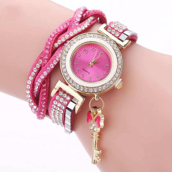 

woven fashion korean velvet bracelet diamond watch women's exquisite small dial fashion watch, Slivery;brown