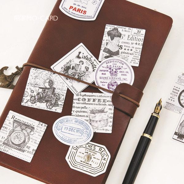 

2016 o современная жизнь декоративные наклейки клейные наклейки diy украшения дневник наклейки коробка пакет ретро современный h