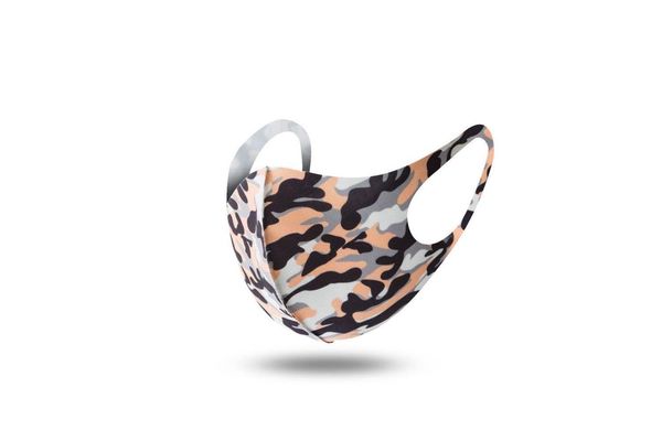 

us printing, stock camouflage men's mask women's fashion, waterproof dustproof, breathable and washable 0