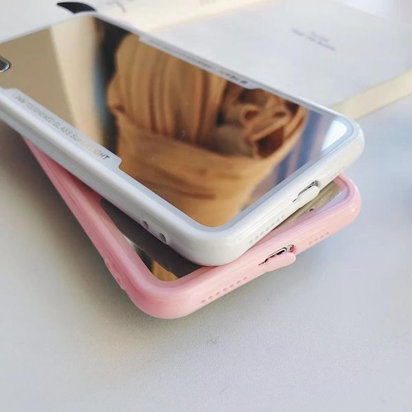 

3deq1allchw honor 10lite 9i diy devil horn mirror phone case for huawei p20 p30 pro lite nova3 nova4 nova5 cute soft tpu capa cuque3gd