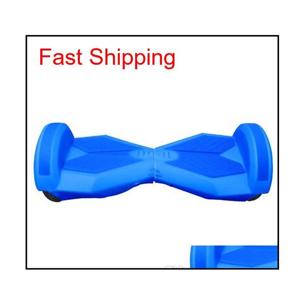 

8 inch hoverboard electric scooter protective silicone case self smart balance scooter car 2 wheels 4 colors silicone skin case cover bcou6