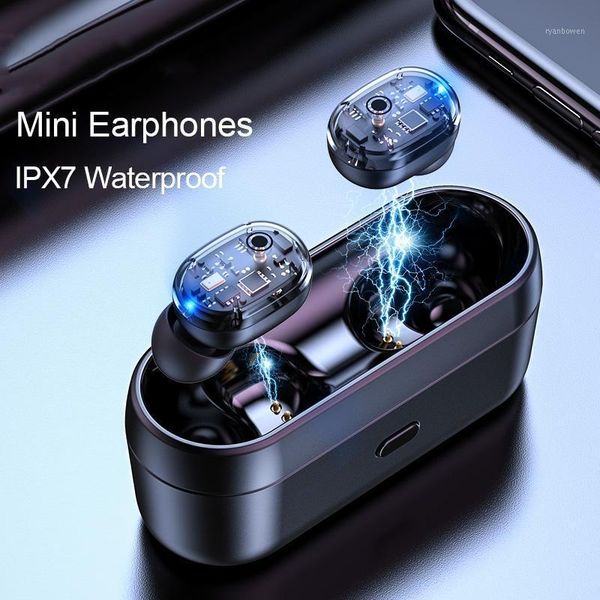 

outmix wireless bluetooth earphones touch control stereo cordless headset with charging box fast delivery tws earbuds1