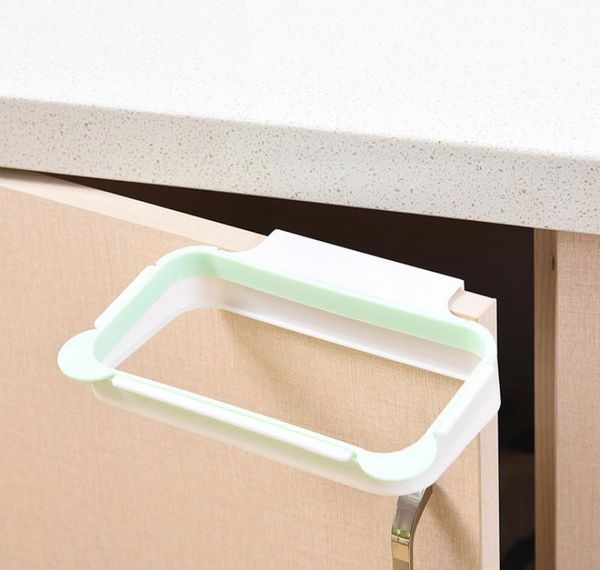

new arrivels can hang kitchen door back type cabinet trash bin bracket garbage bag storage rack garbage bbytkl warmslove